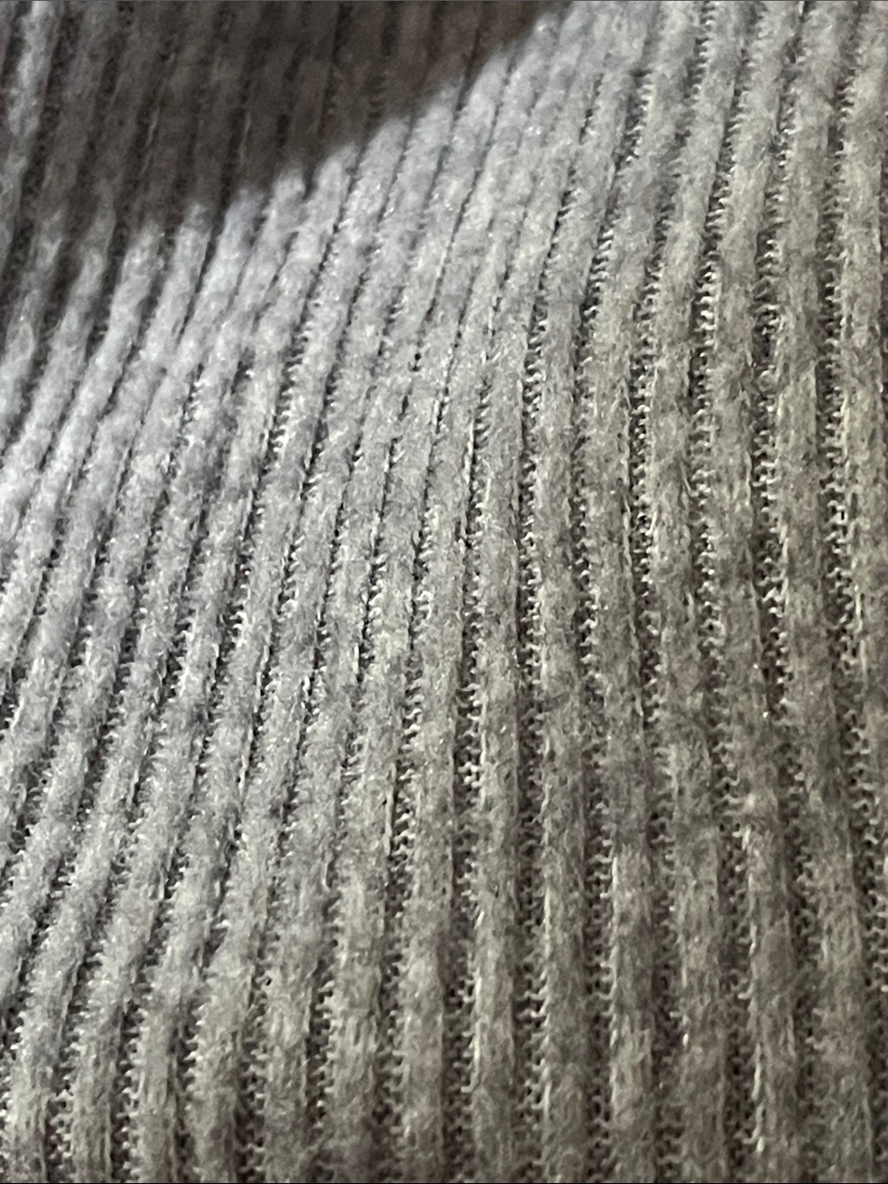 ZENANA Soft Heather Grey Ribbed Sweater w/Dropped Shoulders & Crew Neckline - Picture 13 of 13